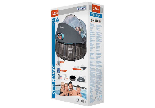 Каркасный бассейн круглый BestWay, 366х122см (5619K)